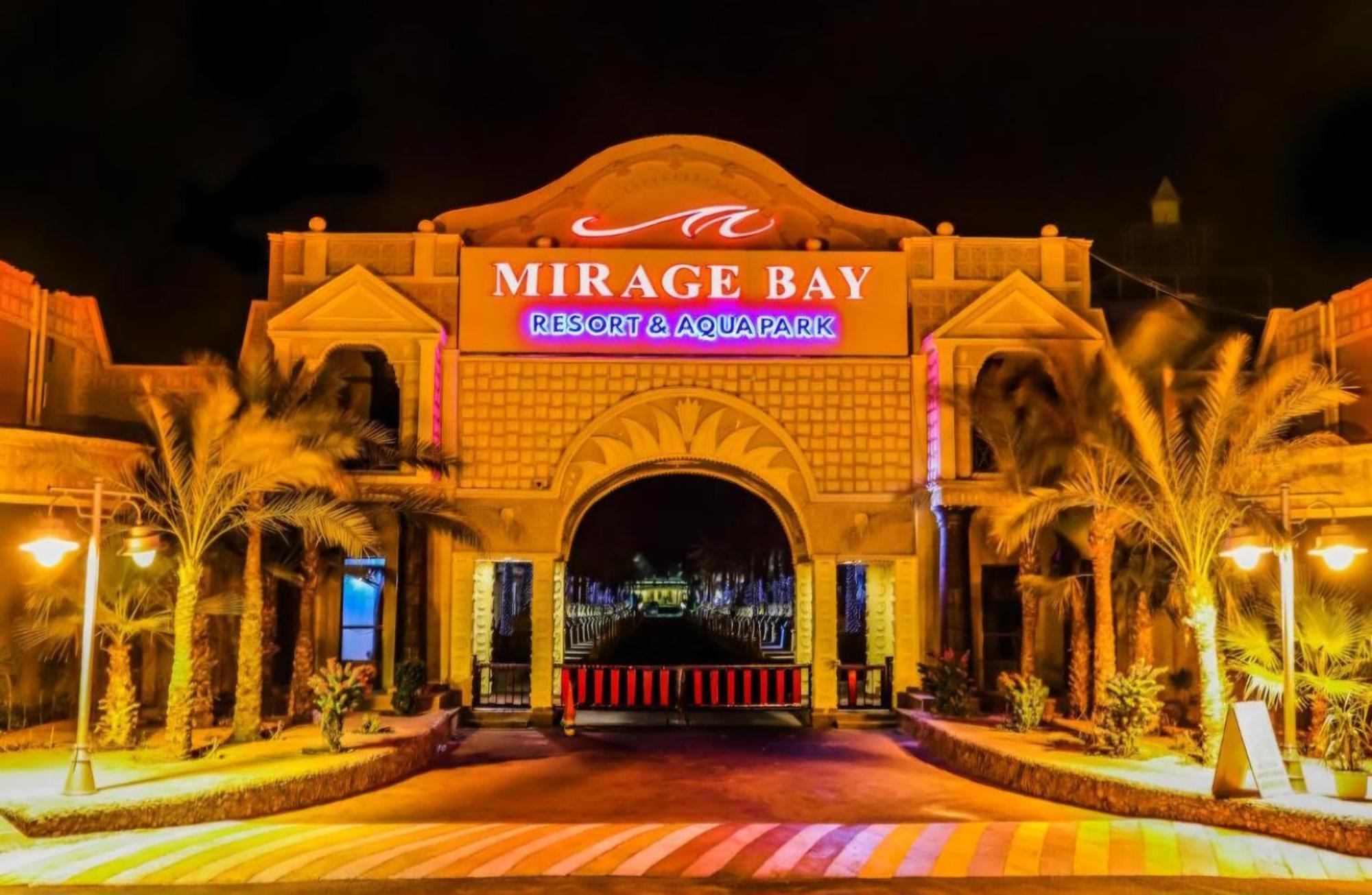 Mirage Bay Hotel & Aquapark All-Inclusive Hurghada Bagian luar foto