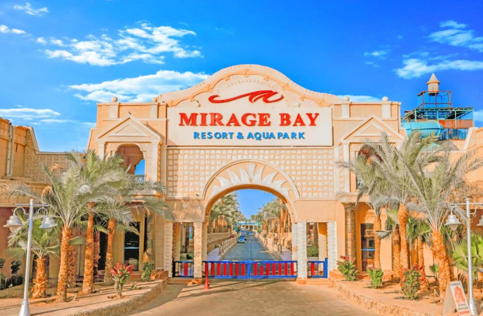 Mirage Bay Hotel & Aquapark All-Inclusive Hurghada Bagian luar foto