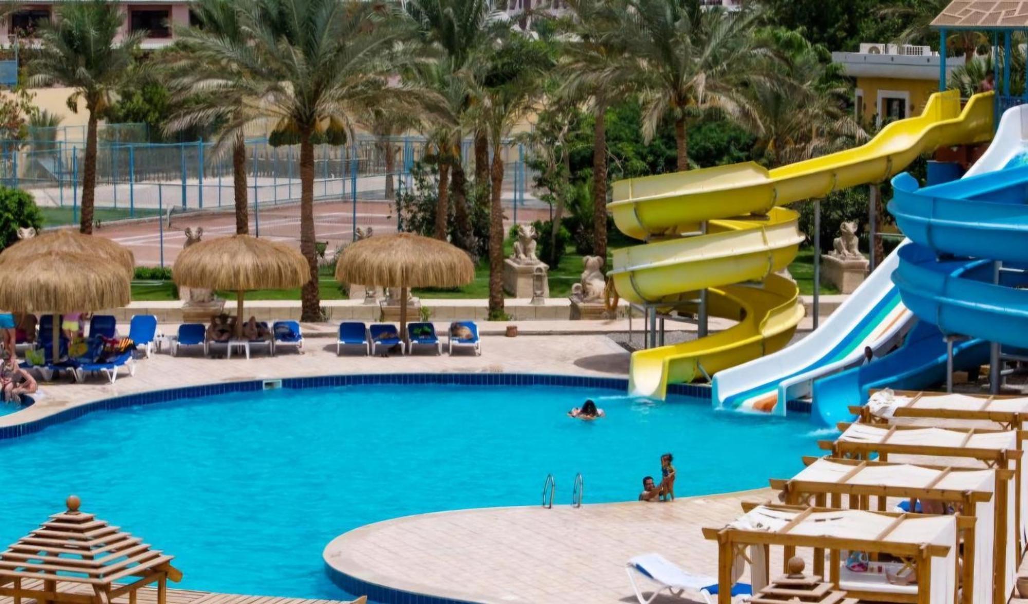 Mirage Bay Hotel & Aquapark All-Inclusive Hurghada Bagian luar foto